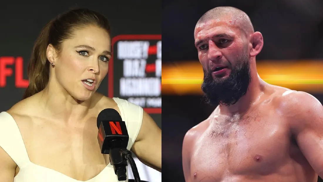 La balle perdue de Ronda Rousey à Khamzat Chimaev fait le buzz