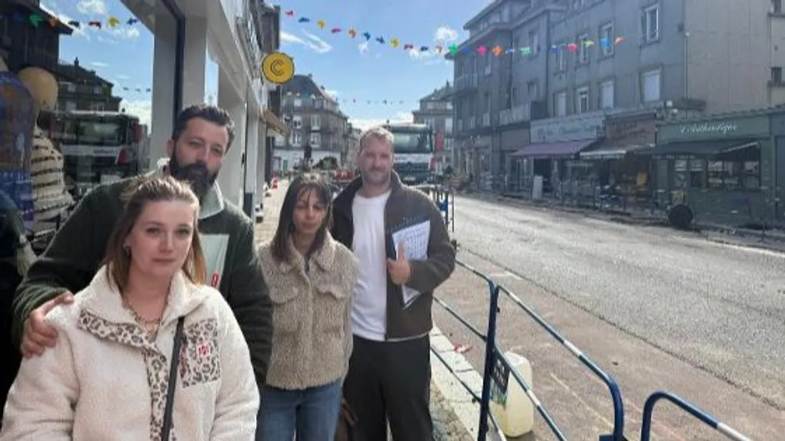 la réouverture de la rue du Général Leclerc, c'est pour ce vendredi !