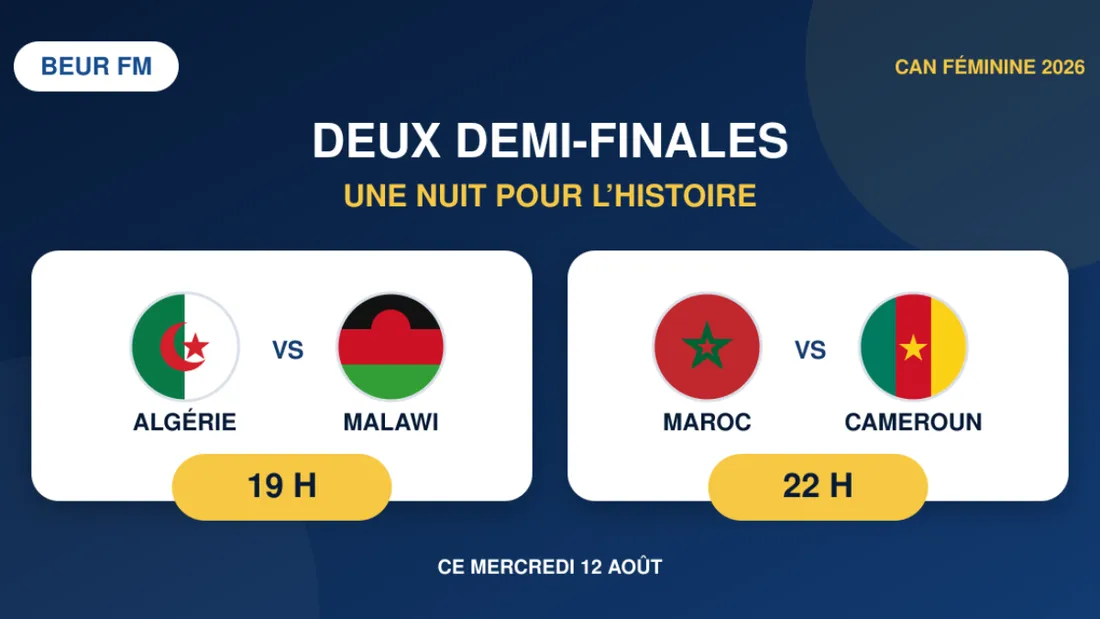 CAN féminine, l’Algérie et le Maroc à une marche de la finale !