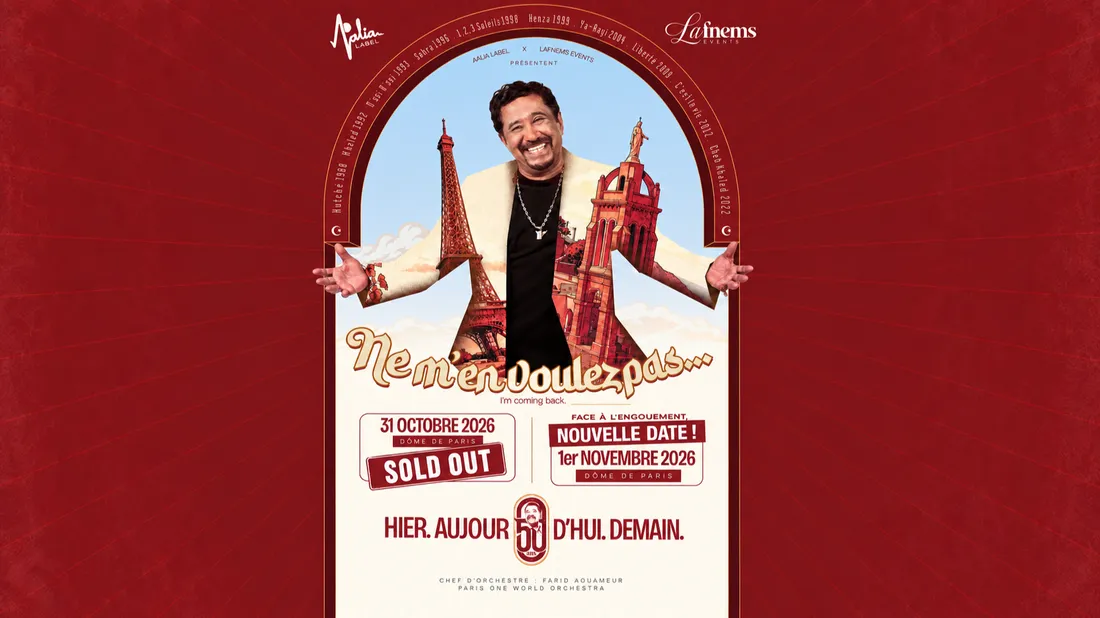 CHEB KHALED : GAGNEZ VOS PLACES POUR SES 50 ANS DE CARRIÈRE !