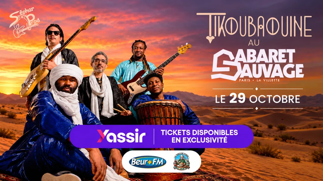 TIKOUBAOUINE AU CABARET SAUVAGE : GAGNEZ VOS PLACES !