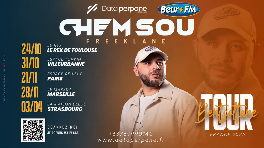CHEMSOU FREEKLANE : GAGNEZ VOS PLACES POUR LE « BENT SOLTANE TOUR » !
