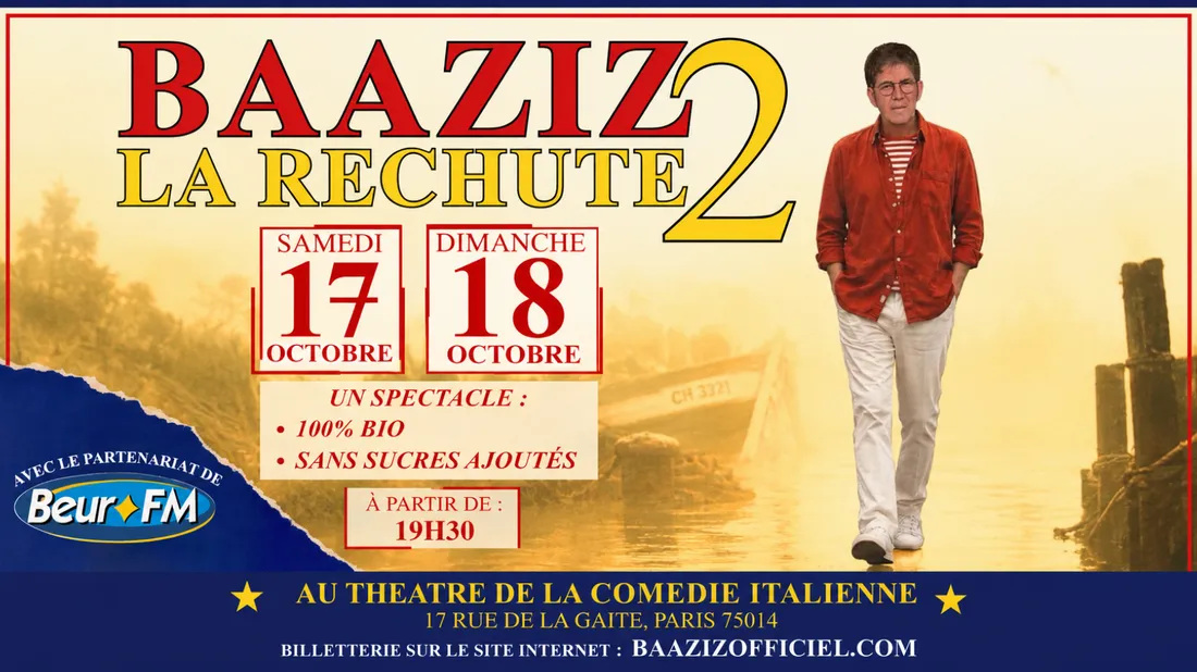 BAAZIZ : GAGNEZ VOS PLACES POUR « LA RECHUTE 2 » !