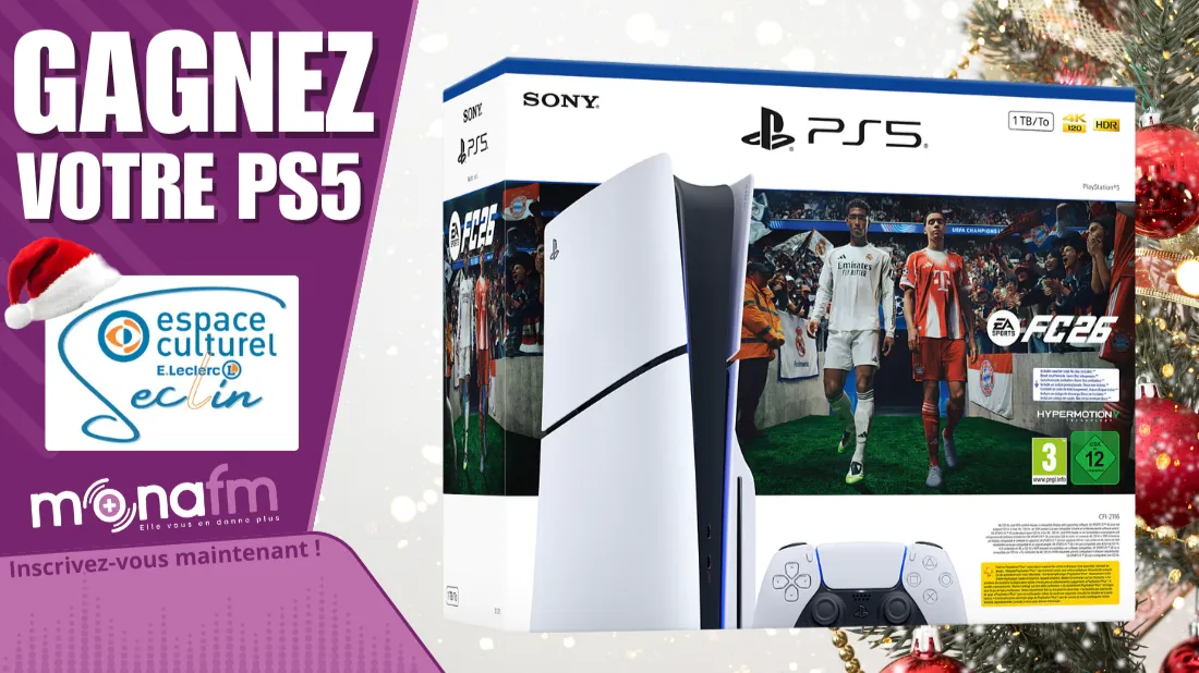 Gagnez votre PS5 pour Noël avec le jeu EA SPORTS FC 26 