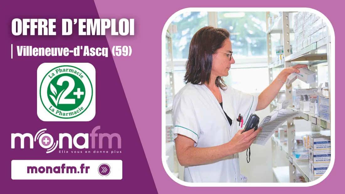 La Pharmacie V2 à Villeneuve-d’Ascq recrute un(e) rayonniste...