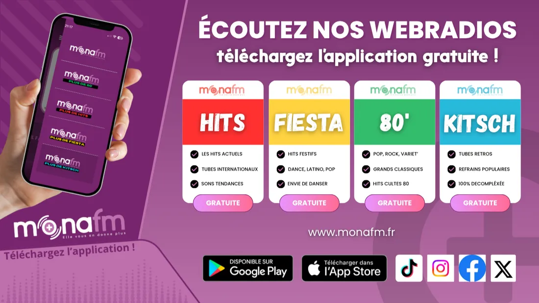 Téléchargez gratuitement l'application Mona FM 