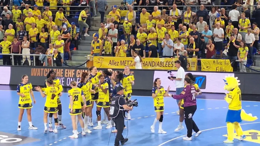 Ligue des champions : une nouvelle victoire pour le Metz Handball...