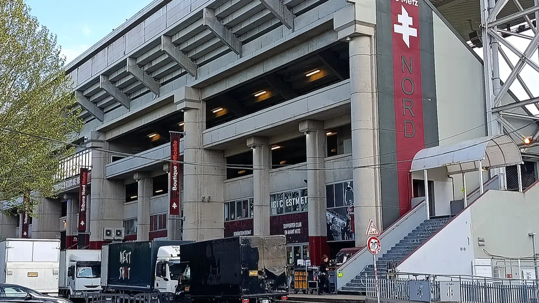 Metz : une série de France Télévision tournée au stade...