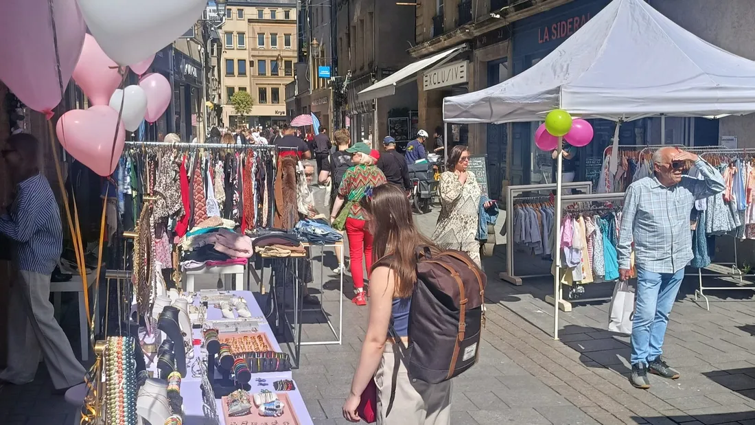 Les commerçants investissent les rues pour la Grande Braderie de Metz