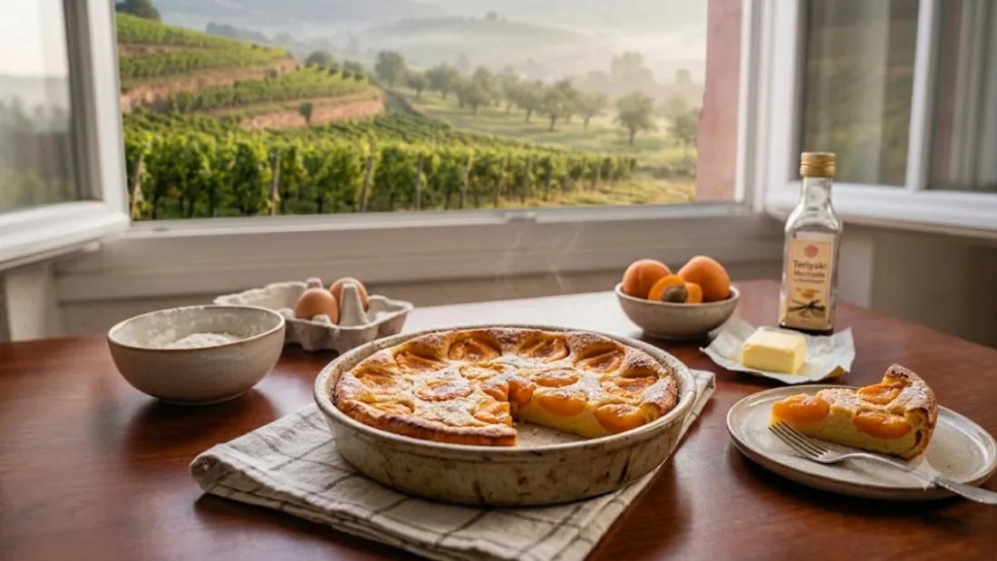 Clafoutis aux abricots