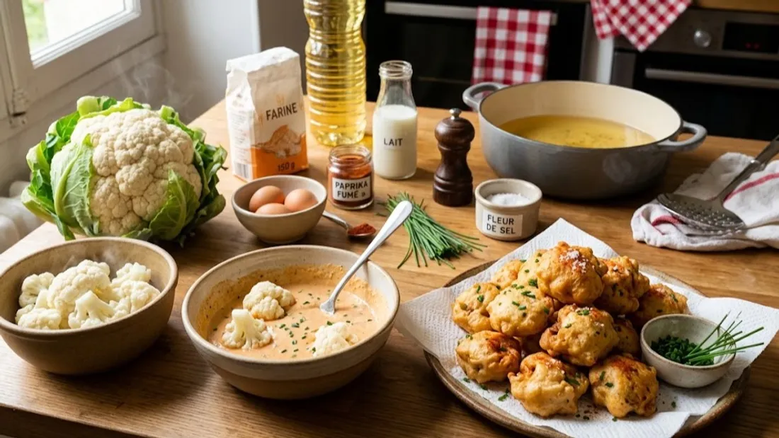 Beignets de chou-fleur