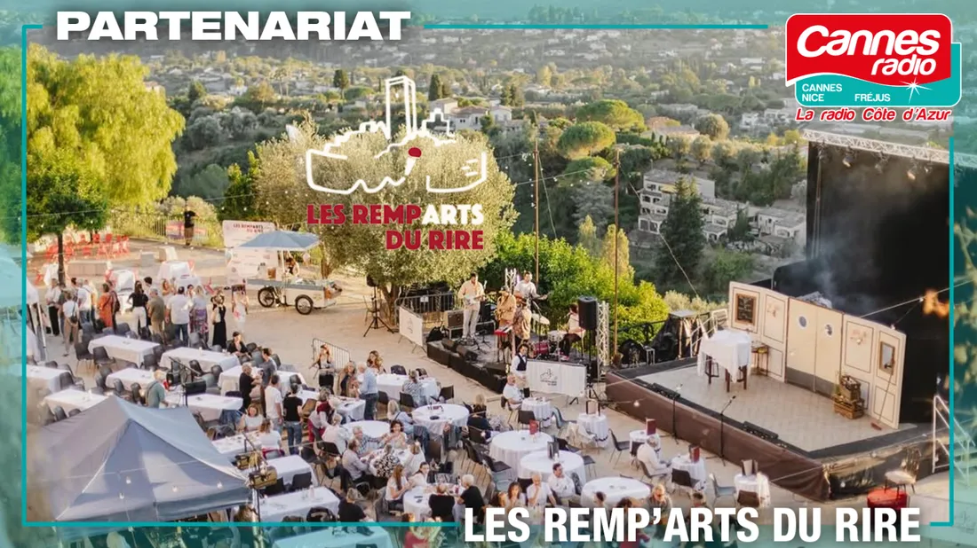 PARTENARIAT CANNES RADIO : LE FESTIVAL LES REMP'ARTS DU RIRE