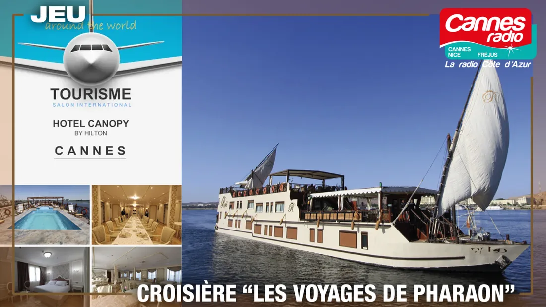 GAGNEZ UNE CROISIERE POUR 2 PERSONNES SUR LE NIL
