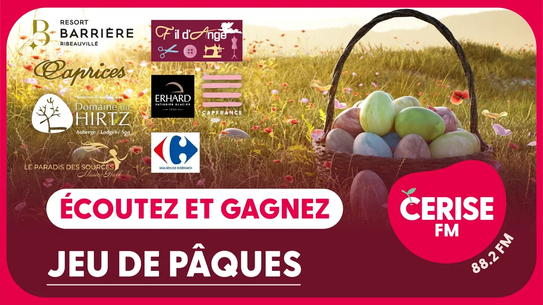 Le Grand Jeu de Pâques Cerise FM !