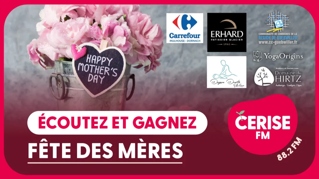 Grand Jeu de la Fête des Mères sur Cerise FM !