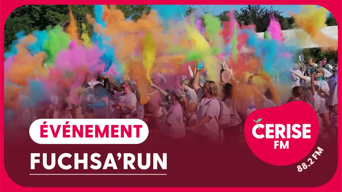 Cerise FM à la Fuch'sa Run à Chalampé pour Octobre Rose !