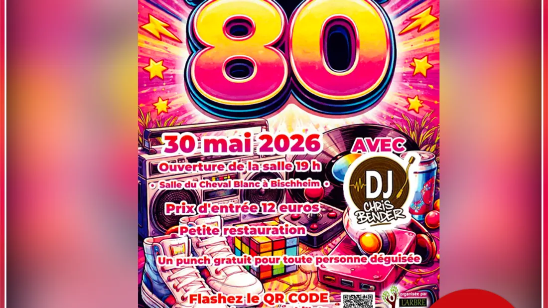 Gagnez vos places pour la soirée « Les Années 80 » avec DKL !
