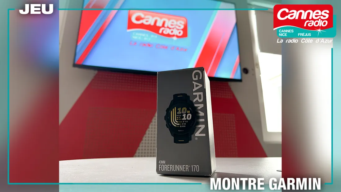 GAGNEZ UNE MONTRE CONNECTEE SPORT & FITNESS DE LA MARQUE GARMIN