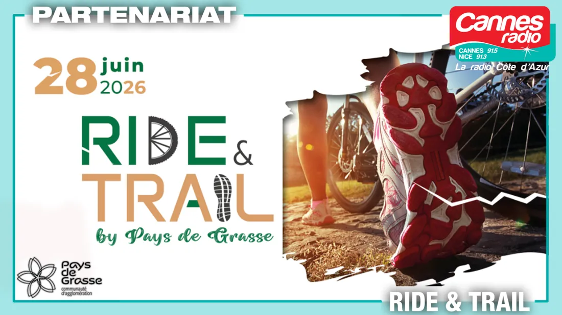 PARTENARIAT CANNES RADIO : RIDE & TRAIL BY PAYS DE GRASSE 