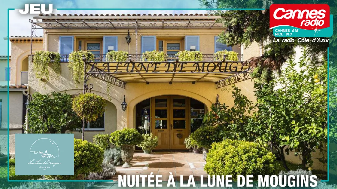 GAGNEZ UN SEJOUR POUR 2 PERSONNES A "LA LUNE DE MOUGINS" HÔTEL & SPA