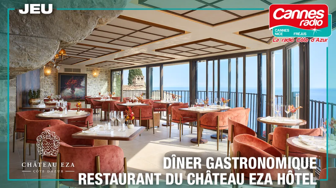 GAGNEZ UN DÎNER GASTRONOMIQUE POUR 2 PERSONNES AU CHÂTEAU EZA