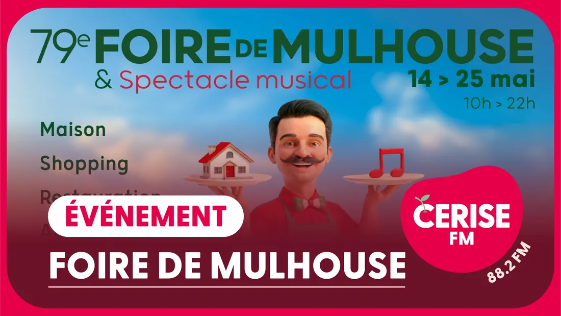 Cerise FM à la Foire de Mulhouse !