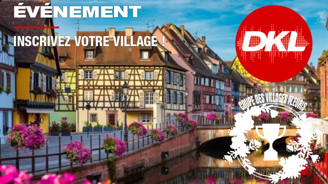 DKL lance la Coupe d'Alsace des villages fleuris ! 