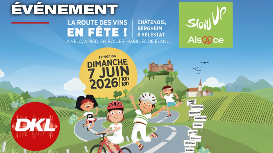 DKL partenaire du SlowUp Alsace !