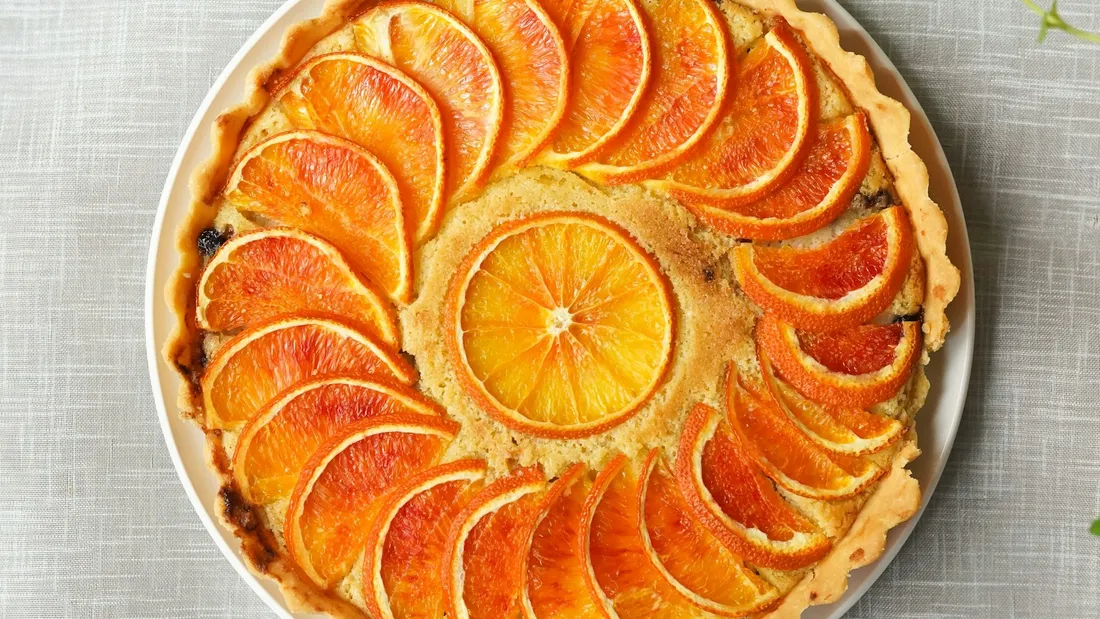 Gâteau/tarte à l'orange (façon tatin)
