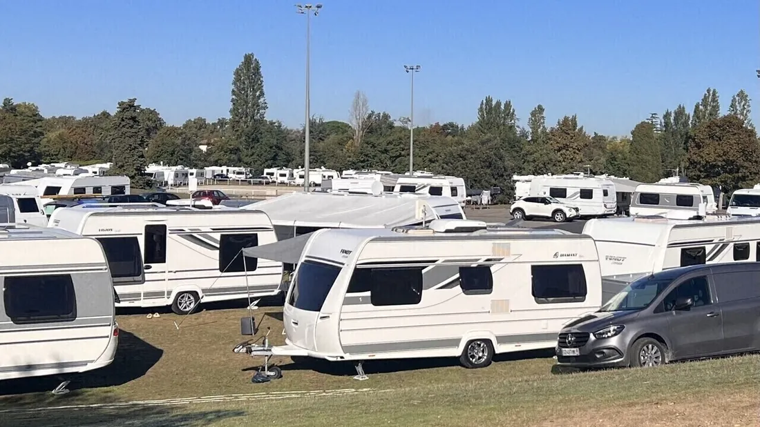 Haut-Rhin : près de 380 caravanes de gens du voyage évacuées d'un...