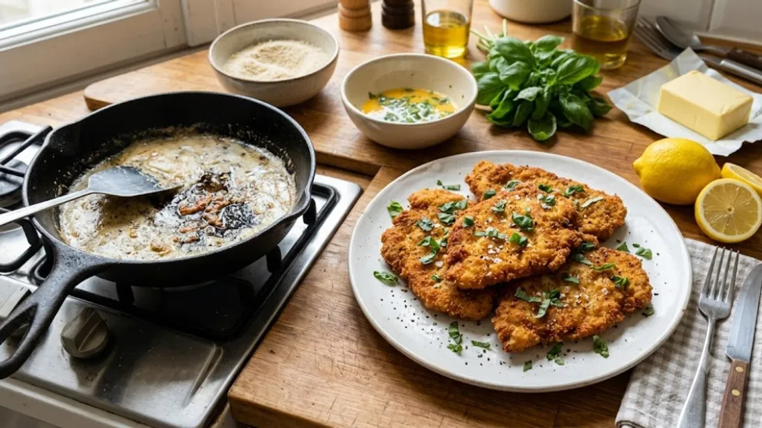 Escalope de poulet à la milanaise