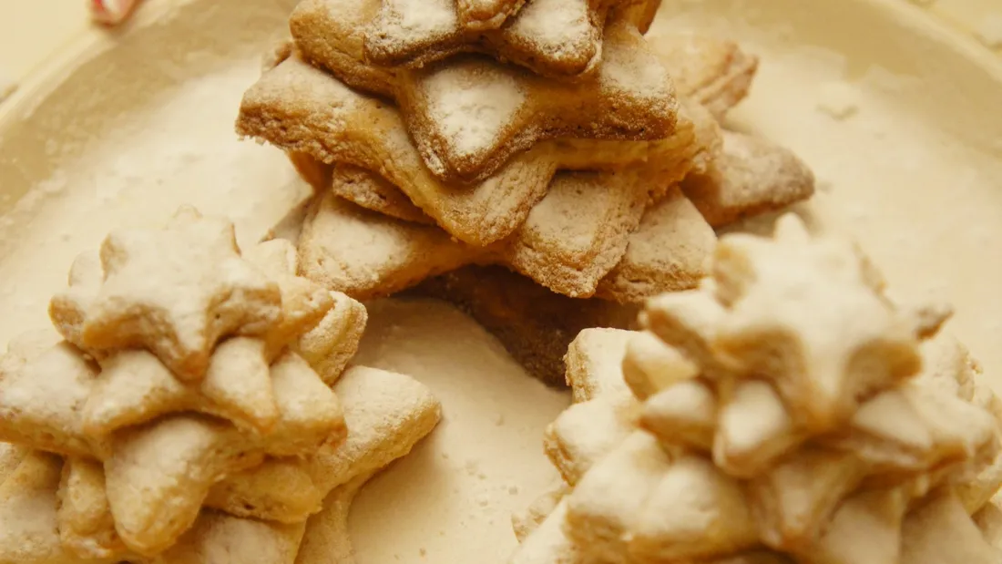 Bredele en étoile pour sapin 3D