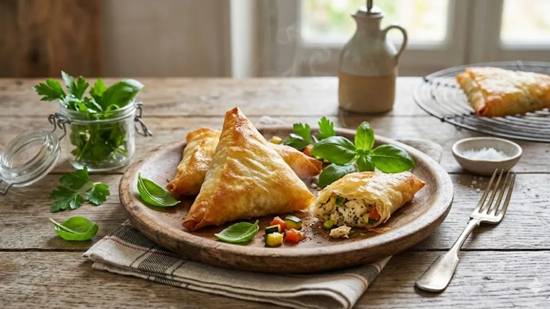 Samoussas au poisson