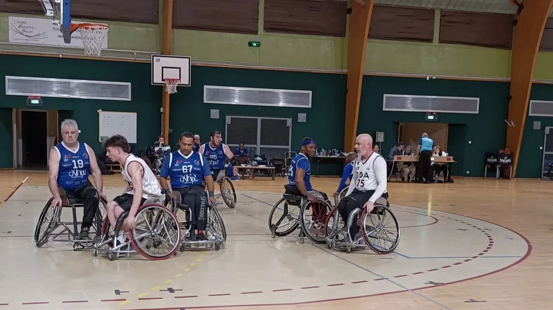 La JDA Dijon Basket Fauteuil arrache la victoire dans les derniers...