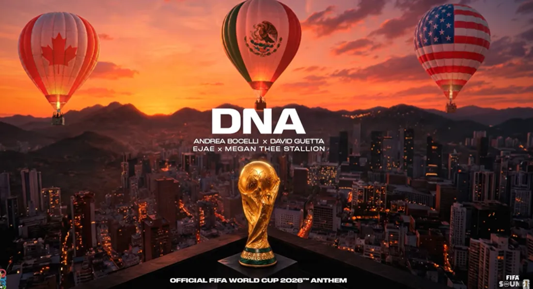 Coupe du monde de Foot 2026: David Guetta signe l’hymne officiel DNA !