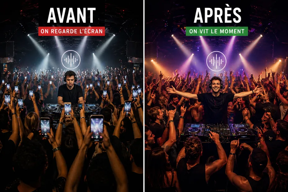 Explosion des soirées « no phone » : +567% !