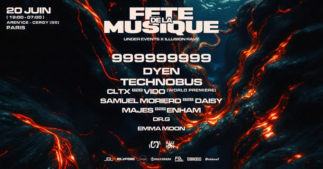 UNE RAVE XXL POUR CÉLÉBRER LA FÊTE DE LA MUSIQUE !  