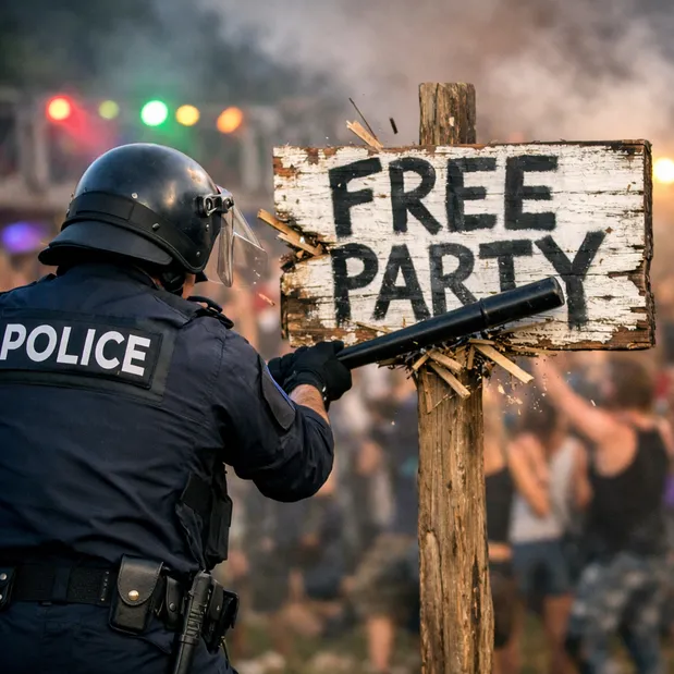 Les députés adoptent un texte qui pénalise durement les free parties.