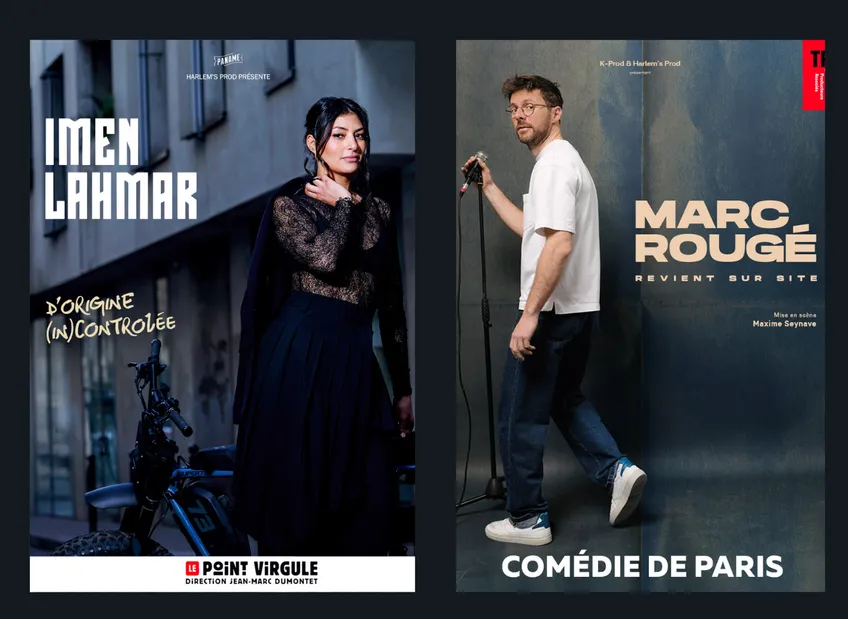 Les humoristes Marc Rougé et Imen Lahmar seront ce soir les invités...