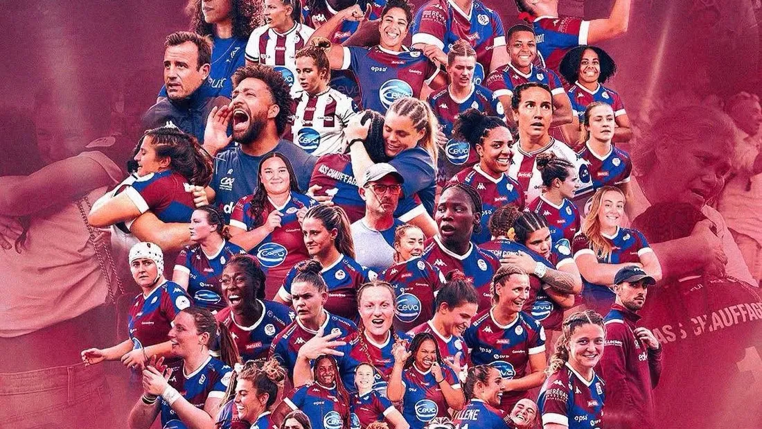 Lionnes du Stade Bordelais : les quadruples championnes de France...