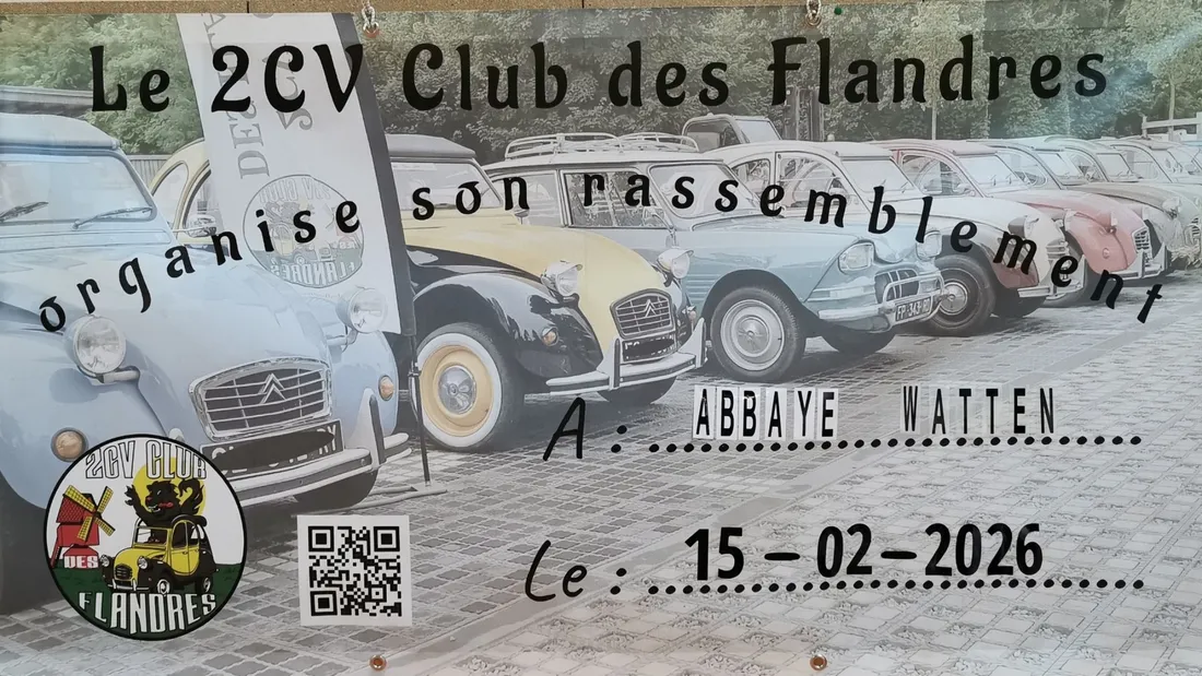 Watten: Rassemblement de voitures anciennes à l'abbaye ce dimanche...