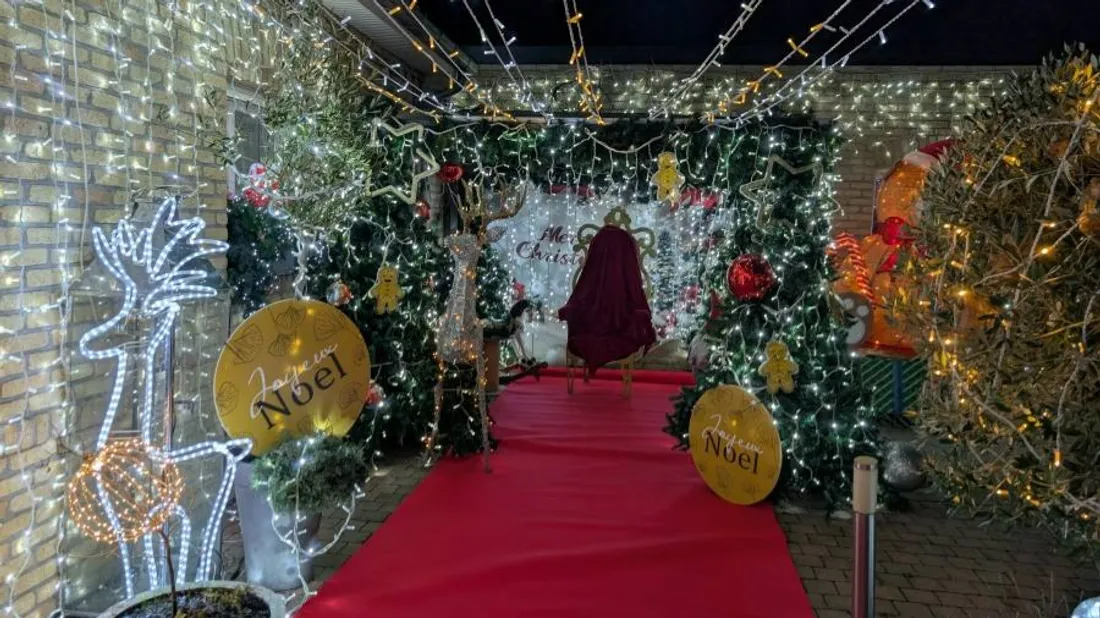 La maison du Père Noël de Wittes émerveille les visiteurs
