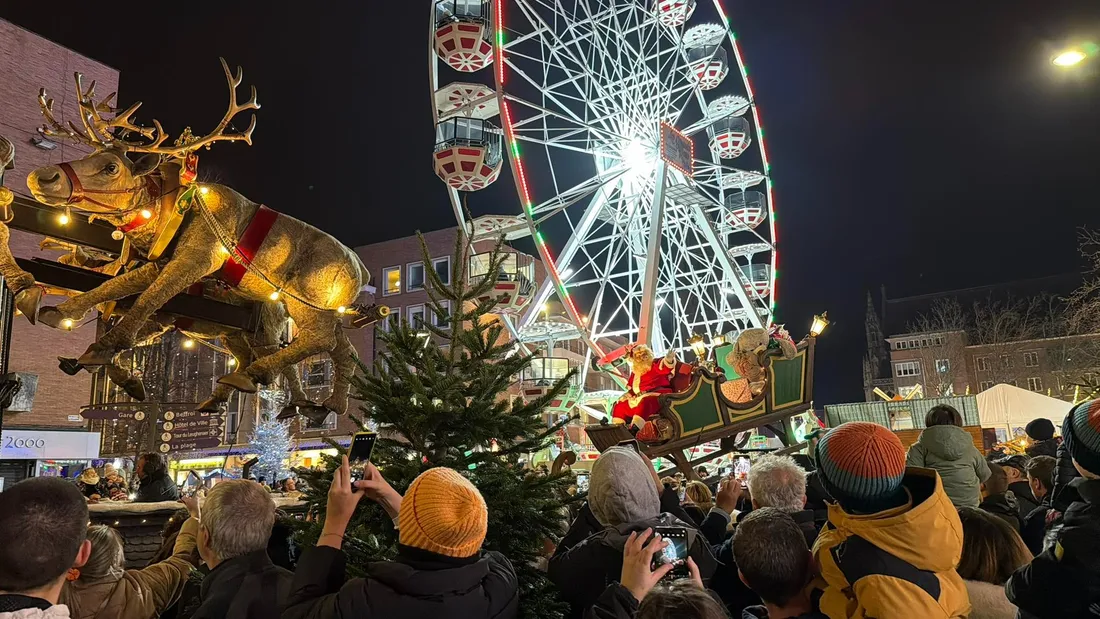 La Grande parade de Dunkerque la Féerique, là c'est vraiment Noël