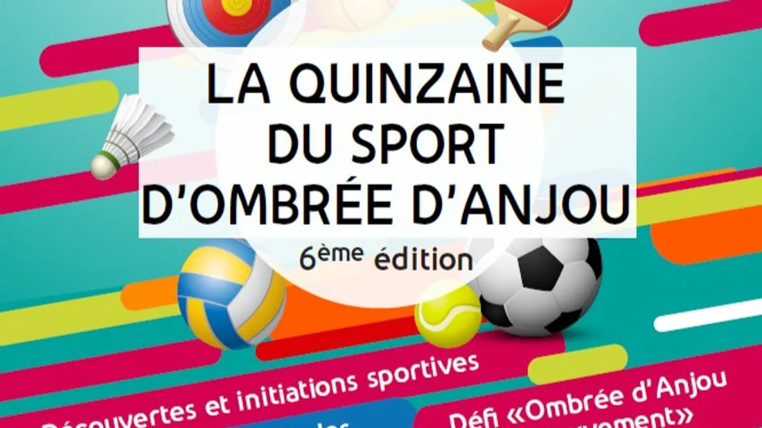 Ombrée d’Anjou : deux semaines pour bouger avec la Quinzaine du...