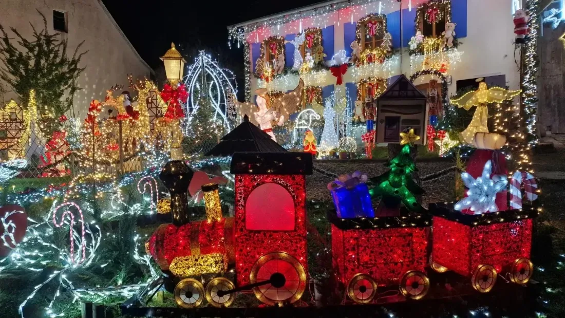Les maisons illuminées pour Noël en Alsace