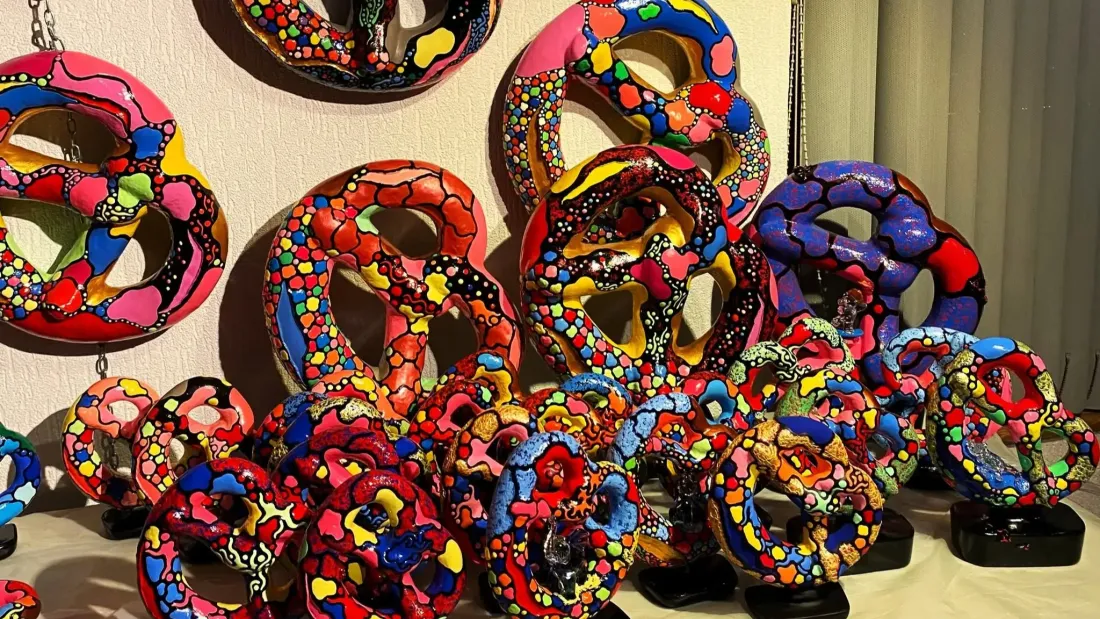 Lampertheim : des bretzels transformés en œuvres d’art