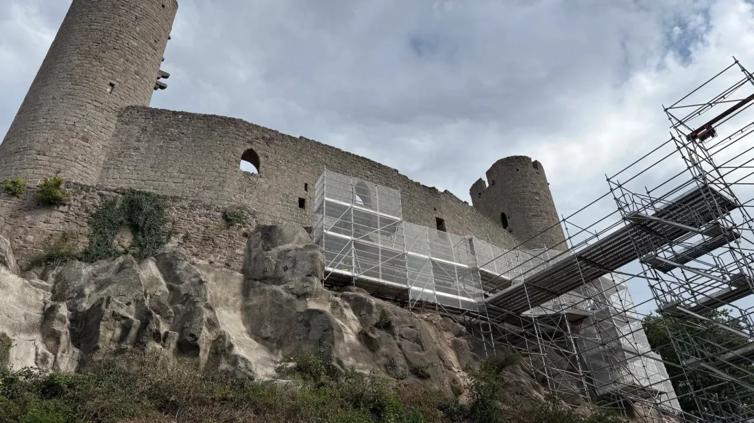 Un chantier d’insertion au château d’Andlau