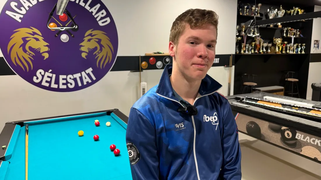 Sélestat : Théo, champion du monde de billard