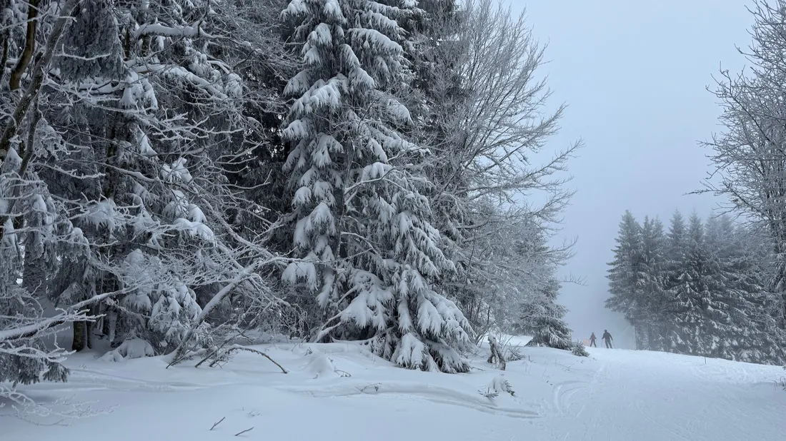 La fin du ski au Lac Blanc