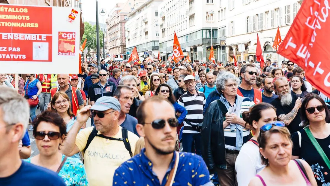 Les mobilisations de la rentrée en Alsace 